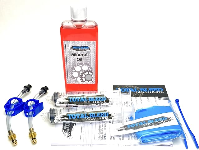 * TBS Tektro/TRP Mountain Bike Hydraulic Brakes Bleed Kit with 100ml Shimano Mineral Oil