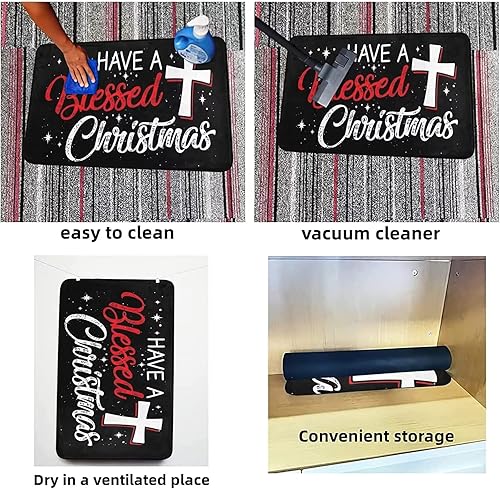 Miniatura 3 de Tapetes de bienvenida para entrada de puerta delantera, mal de ojo, espíritu, tranquilidad, tapete antideslizante para puerta delantera, tapetes de