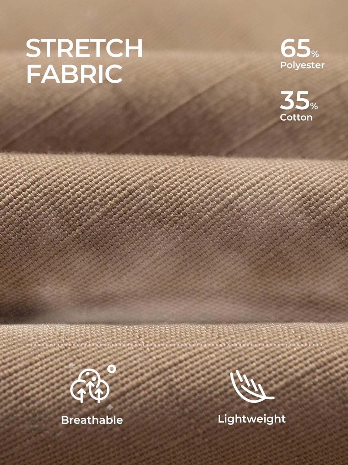 Men's Ripstop Tactical Cargo Pants Waterproof Durable Multi-Pocket Lightweight for Work Construction Hiking Outdoor - Image 4