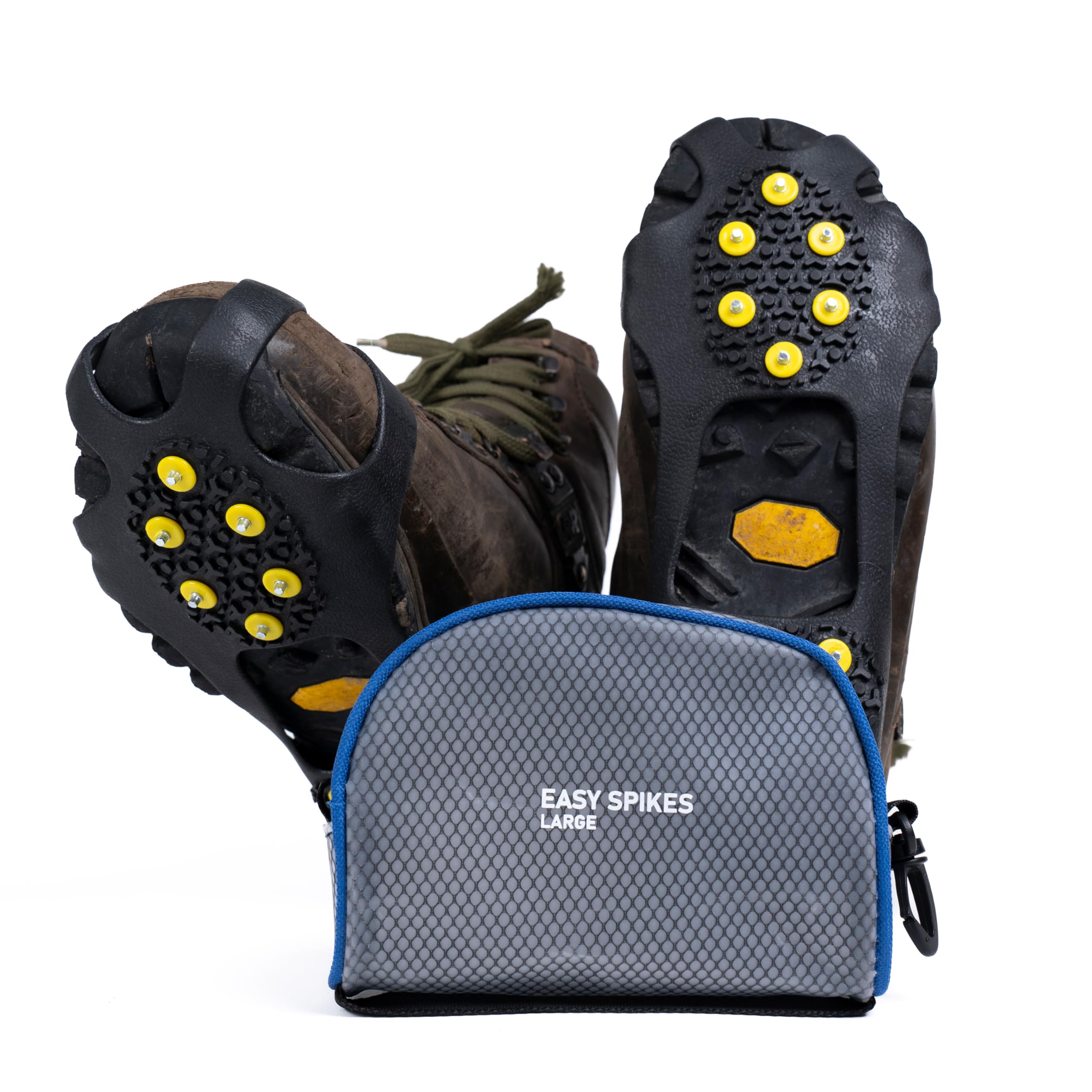 ALPIN LOACKER Grödel für Schneeschuhe I Leichte Steigeisen für Bergschuhe I Schhukrallen und Antirutsch Spikes I Eiskrallen & Schuhspikes, Spikes XL