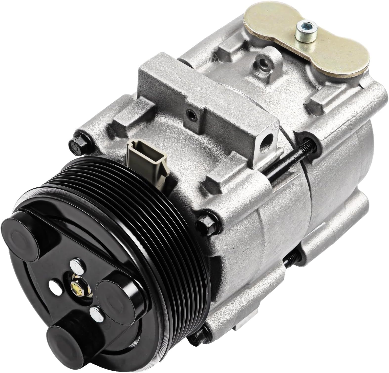 SCITOO AC Compressor for Ford F150 4.6L 5.4L 1997 1998 1999 2000 2001, Fast Cooling Air Conditioner Compressor for Ford F250 4.6L 5.4L 1997 1998 1999 2000 2001, for Ford F350 1999-2001 5C3Z19V703AA
