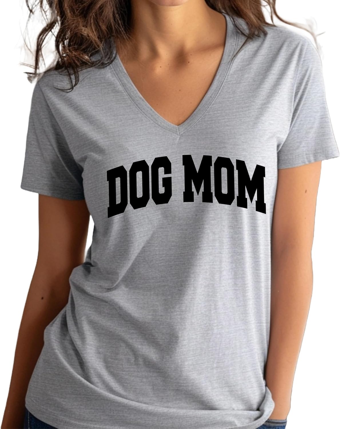 Custom Dog Mom Shirt for Women Pet Ears Sweatshirt with Name Unique Puppy Line Art Cute Dad Hoodie for DogDad Owner Lover - Image 2