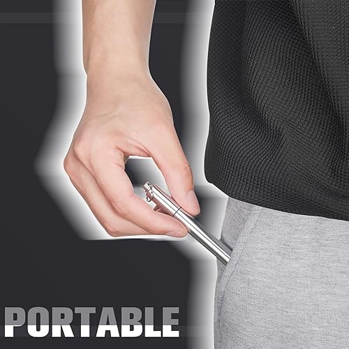 Miniatura 4 de Tanlade 6 piezas portátil para palillos de dientes, bolsillo hermético, tubo de almacenamiento de metal de aluminio, impermeable, bolsillo para