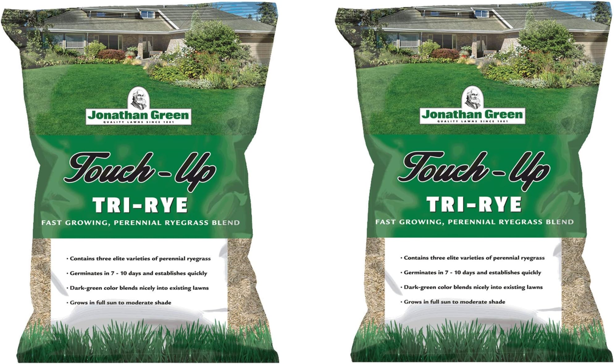 2 Pack Jonathan Green JOG10600 40600 Dense Shade Grass