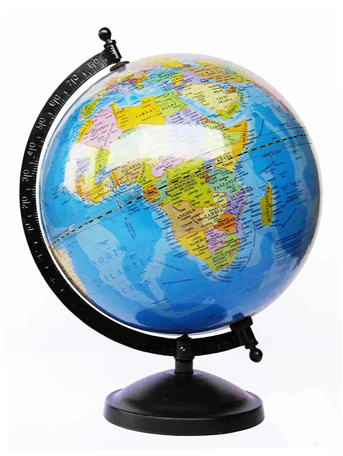 Globeskart Educational Laminated Rotating World Globe with Metal