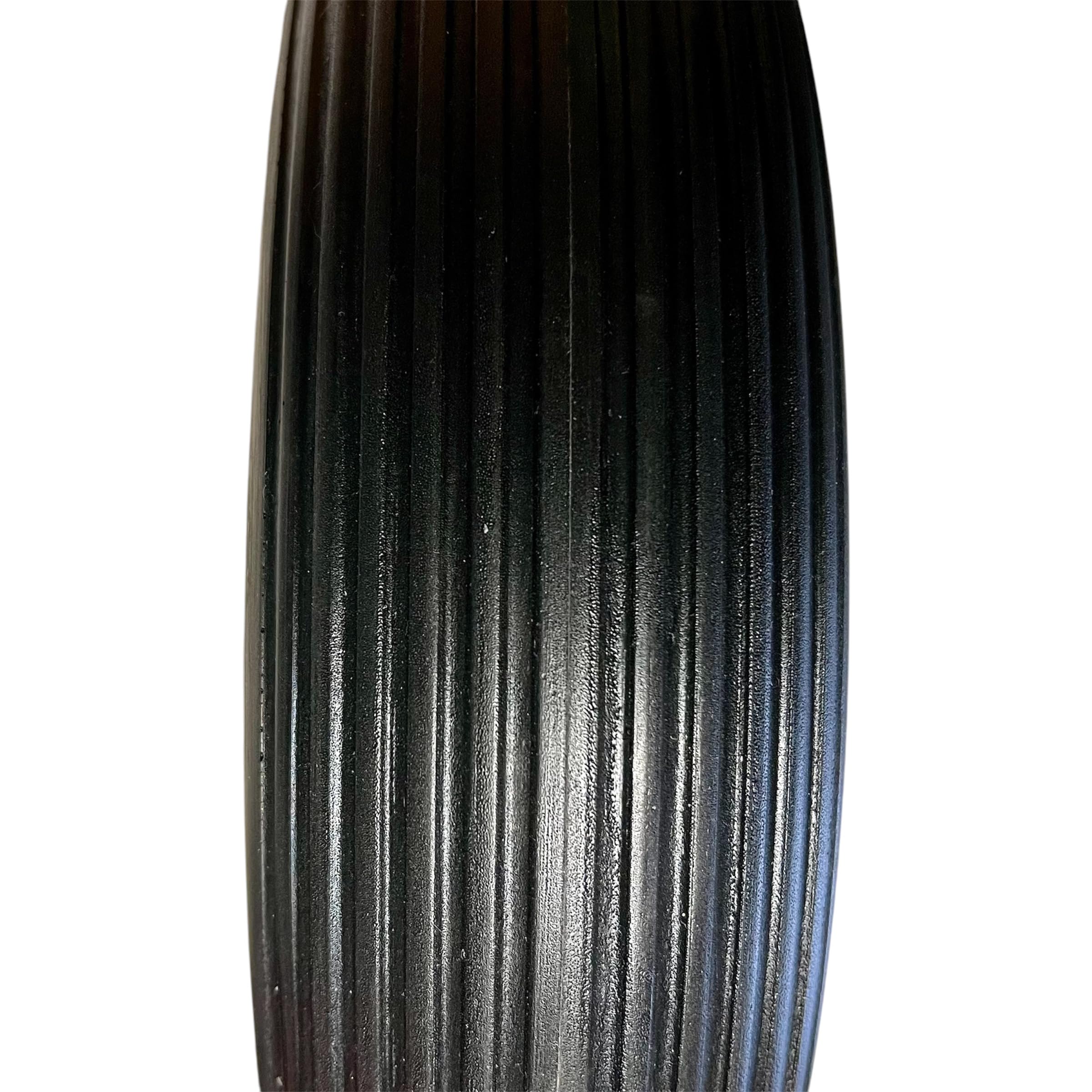 KOVA® 4x Schubkarrenrad Vollgummi PU 4.80/4.00-8 Rad für Schubkarre Pannensicher - 120 kg Traglast - Kunststoff-Felge - Ø 380mm Schubkarrenrad 4.80 4.00-8 - Schubkarren Ersatzrad Vollgummirad Schw/Rot