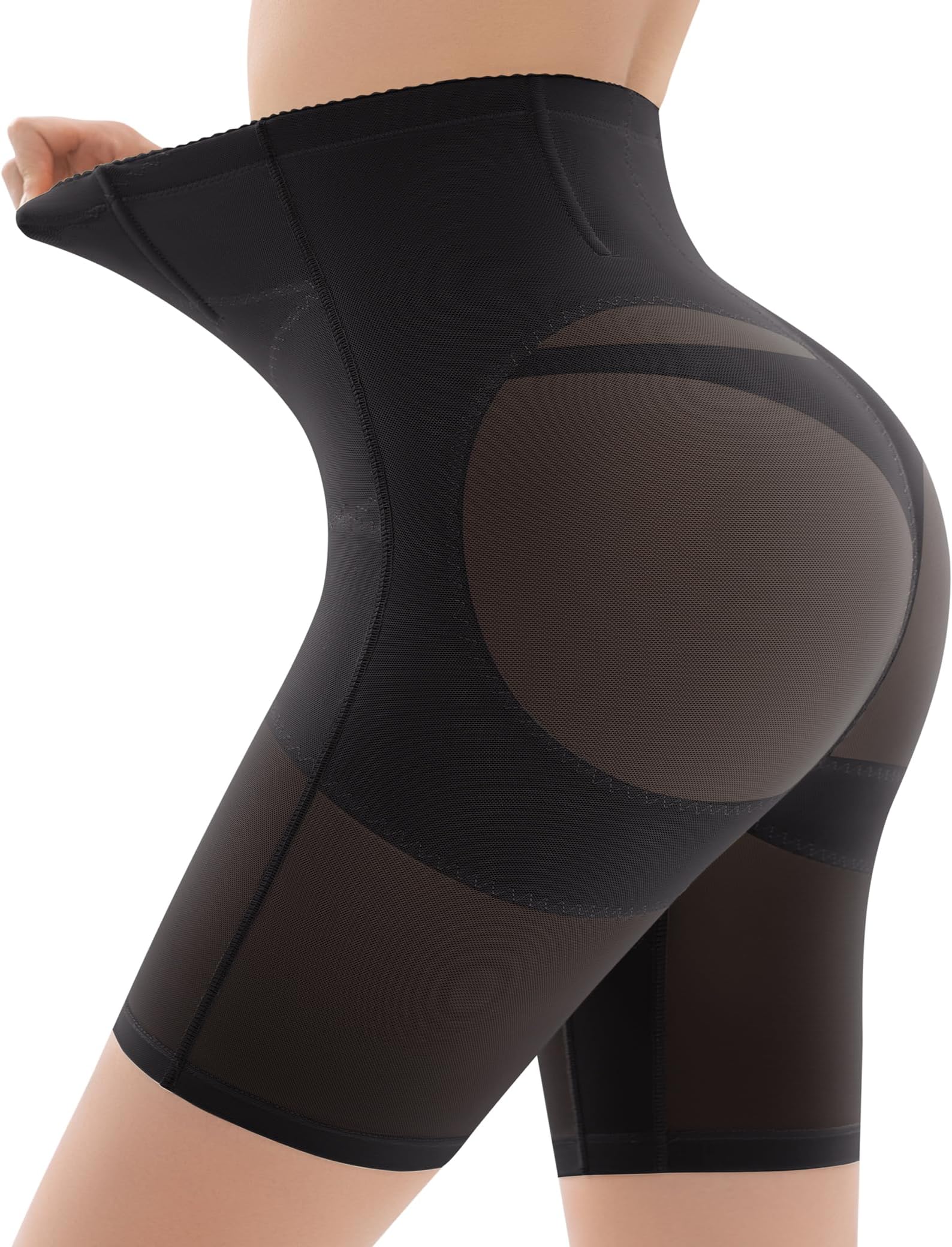 Shapewear for Women Tummy Control, Butt Lifting High Waisted Body Shaper Shorts Under Dresses Thigh Slimme