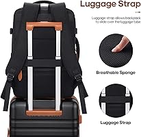 UKEIN Luggage Sets 3 Piece, PC Hardside Carry on Suitcase Set with