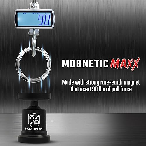 Miniatura 4 de Mob Armor MobNetic Maxx - Soporte magnético para teléfono para automóvil, montaje en Estados Unidos, compatible con iPhone y Android, Navidad,