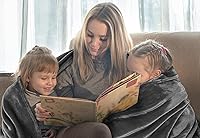 Vista 329 de Utopia Bedding - Manta de vellón de lujo, mullida, antiestática; manta de suave microfibra de 8.8 oz/yd² (300 g/m²) para cama; tamaño individual