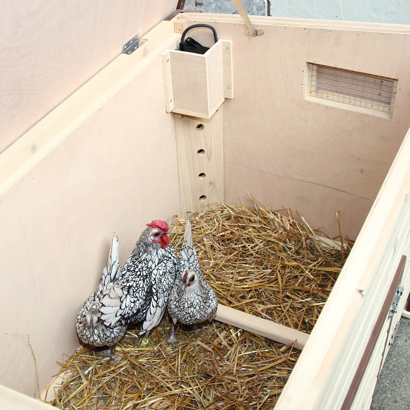 Kerbl Poulailler Chauffant 146 X 74 X 80 Cm pour Petit Animal