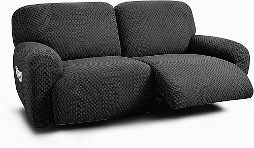 ULTICOR Sofá reclinable extra ancho de 75 a 100 pulgadas, funda de sofá reclinable de 2 plazas, funda de sofá reclinable extra ancha, tela jacquard