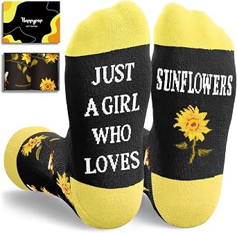 HAPPYPOP Gardening Gifts for Women - Funny Potato Corn Socks for Potato Corn Lovers