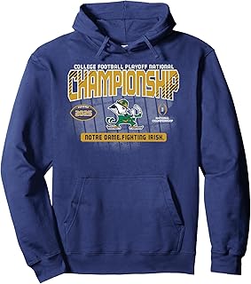 Notre Dame Fighting Irish National Championship CFP 2025 Pullover Hoodie
