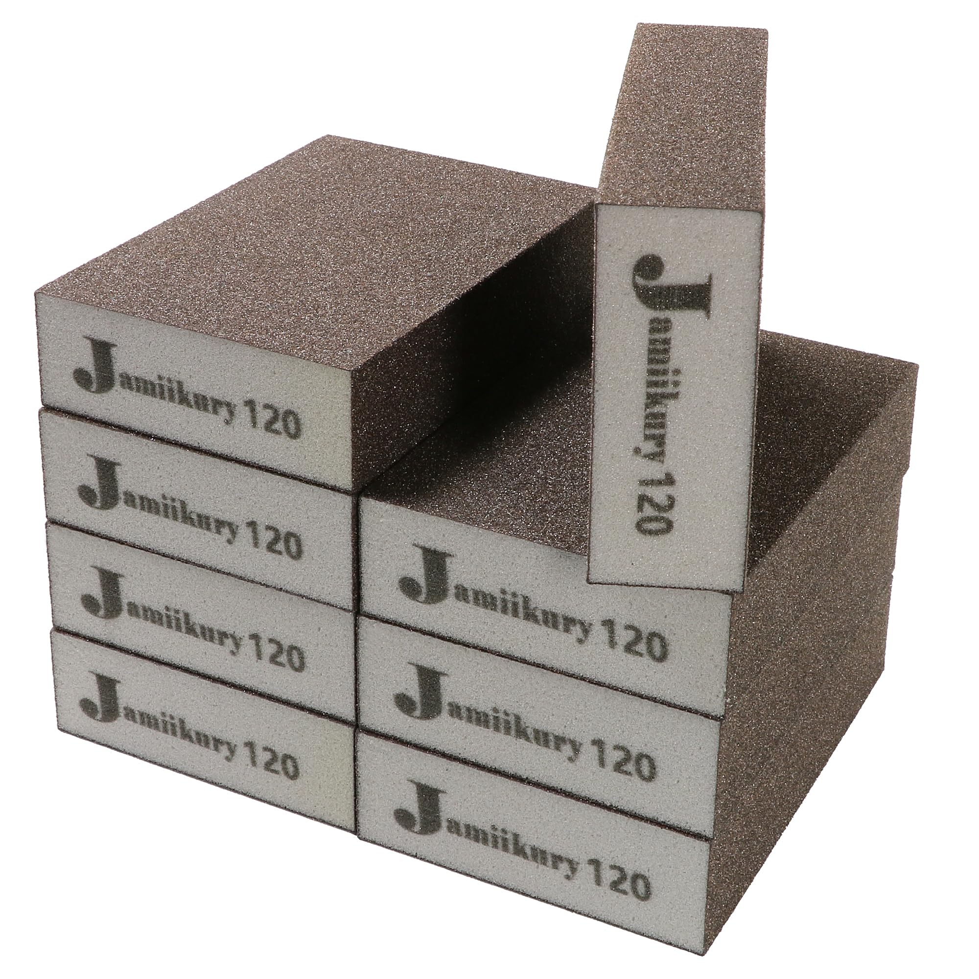 Jamiikury 220 Grit Sanding Sponges - 8 Pack -19
