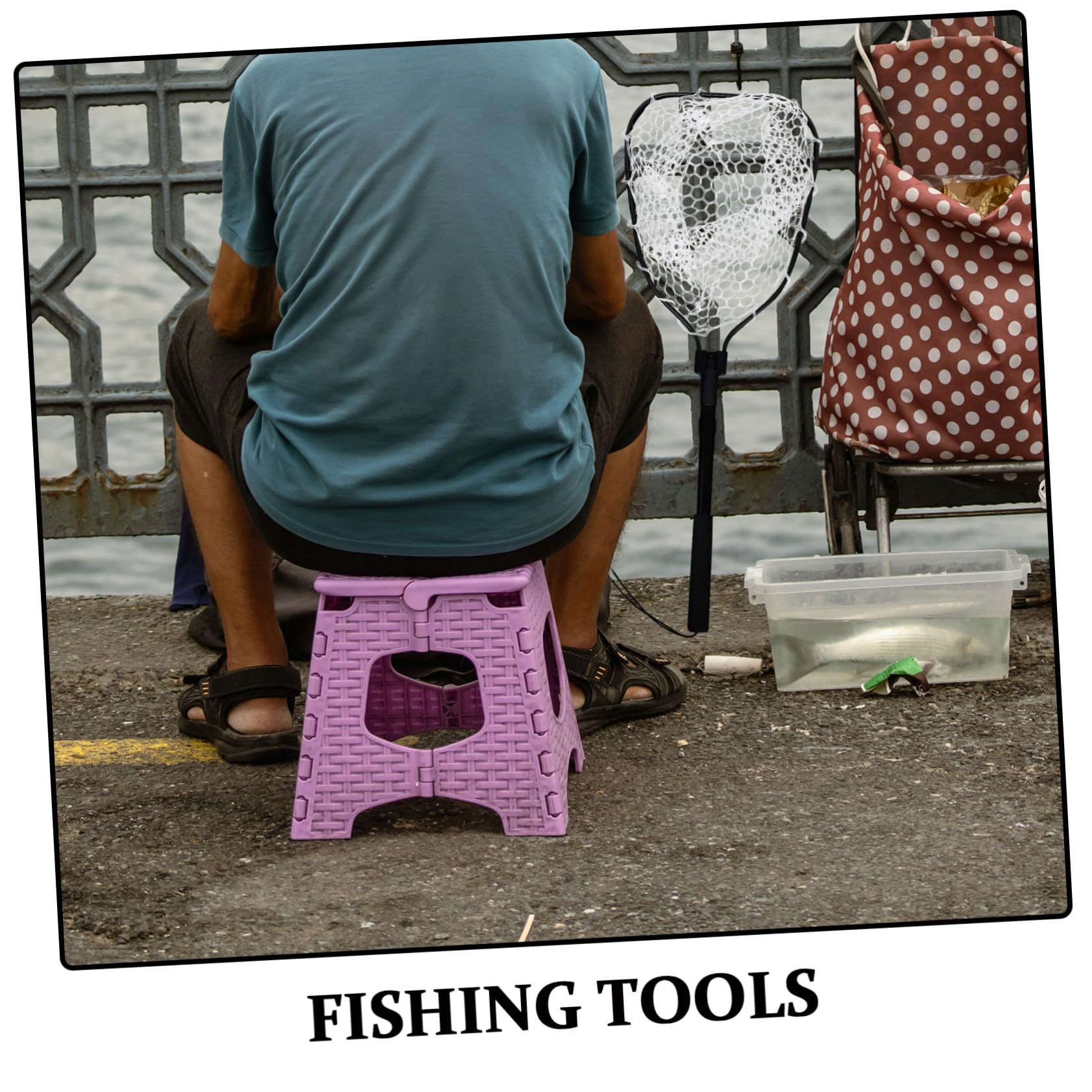 Pala Plegable para Pesca con Mosca Plegable para Camarones para Peces para Pesca De Camarones para Agua Dulce y Salada