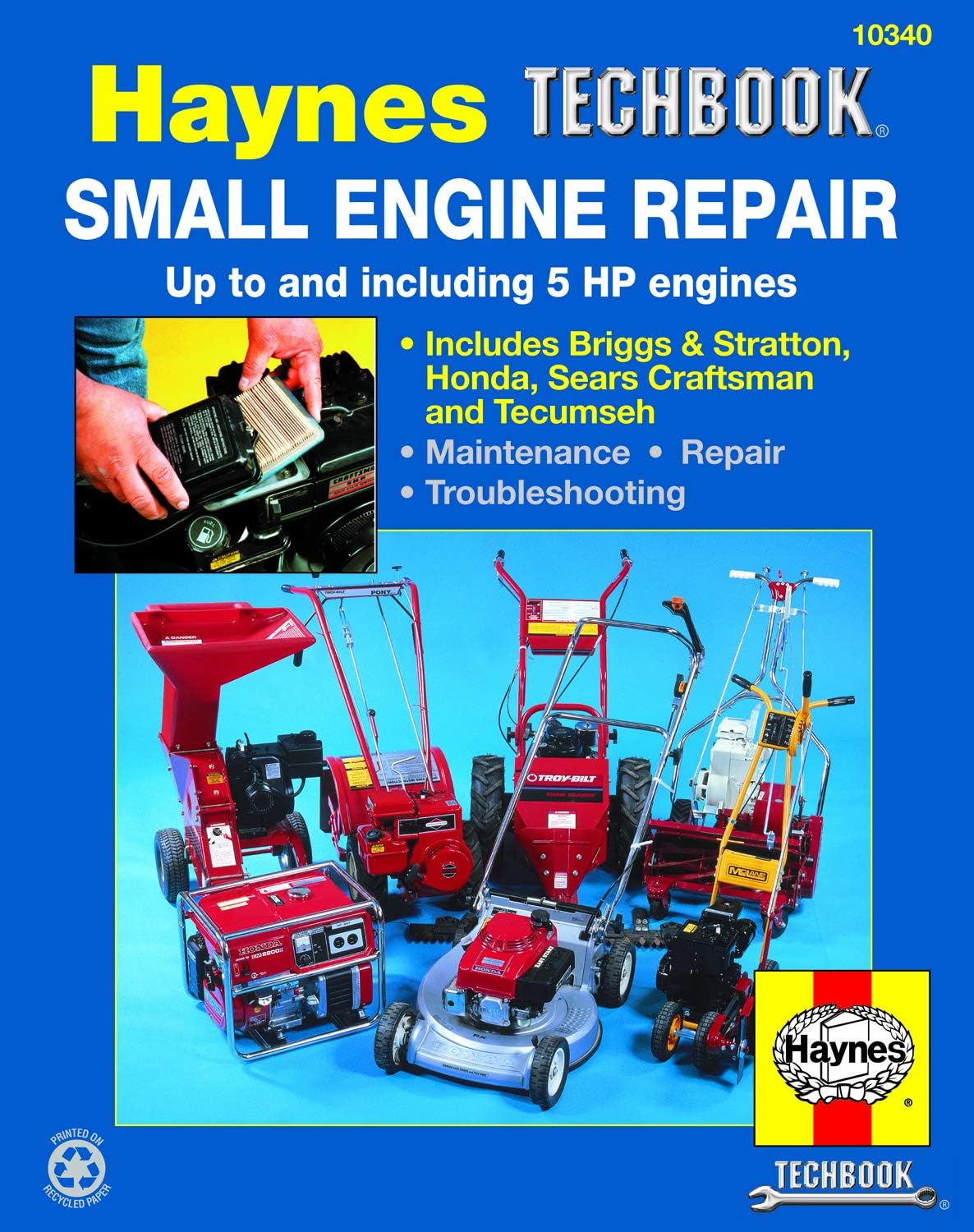 Manual Small Engine Repair Manual 5Hp and Under, Throttle Position ...