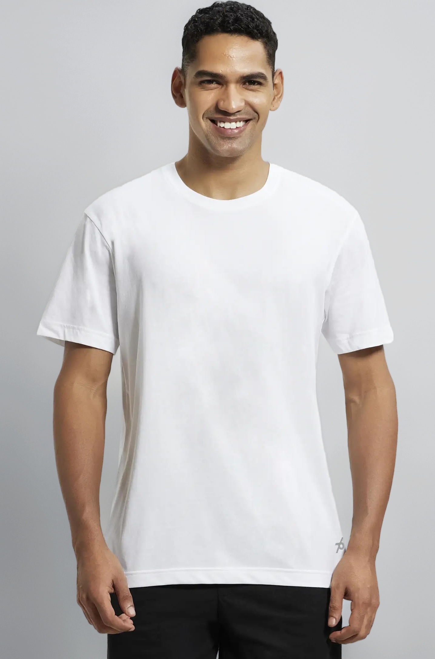 Jockey 2714 Men's Super Combed Cotton Rich Solid Round Neck Regular Fit Half Sleeve T-Shirt