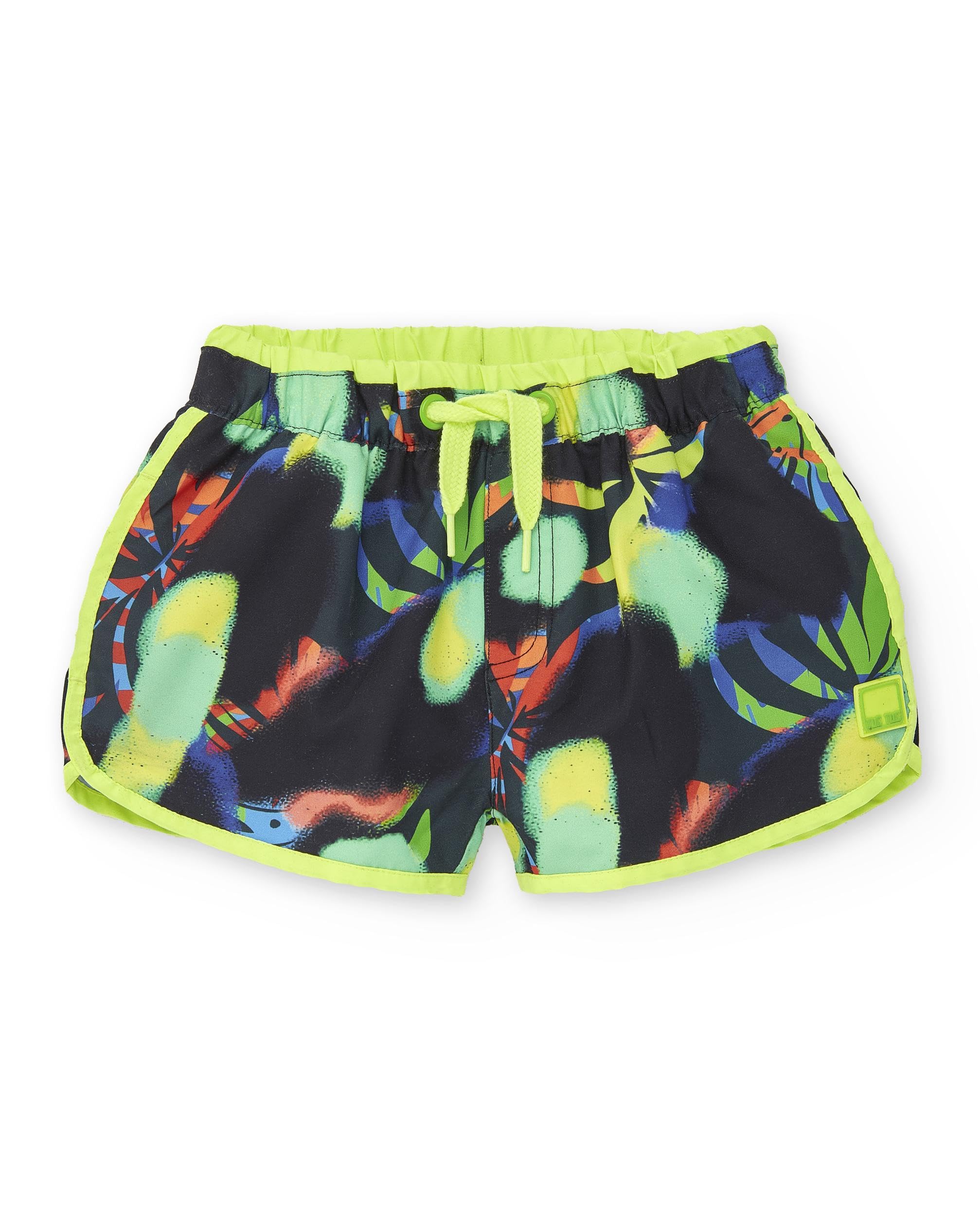 Chicco Maillot De Bain Boxer Enfant - Poissons Colorés - 18 Mois - Idéal Piscine Et Mer