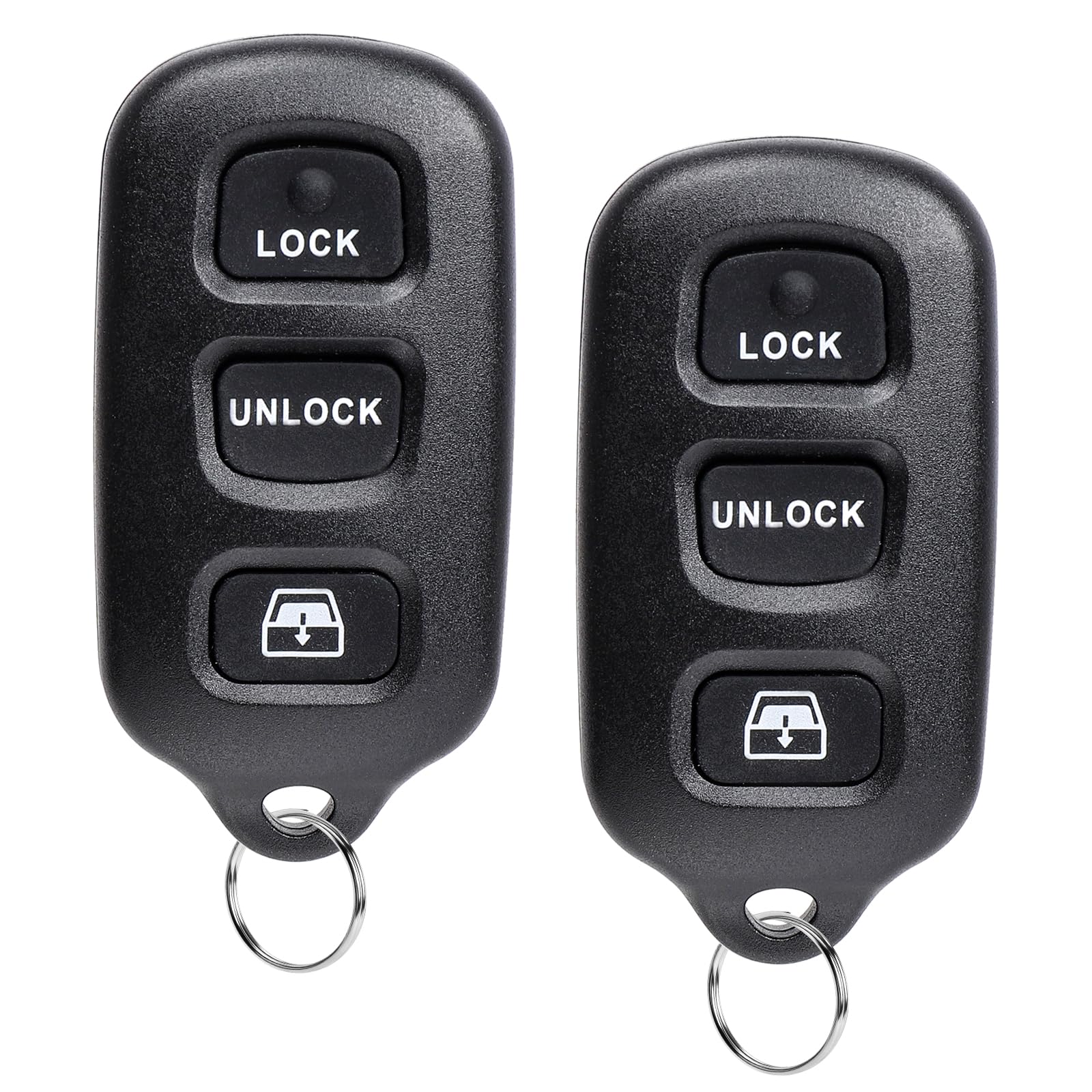 Key Fob Replacement for Toyota 4Runner 1999 2000 2001 2002 2003 2004 2005 2006 2007 2008 2009, Toyota Sequoia 01-08, Keyless Entry Remote Control Car