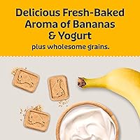 Vista 3 de Blue Buffalo Health Bars - Galletas crujientes para perros, golosinas horneadas al horno hechas con ingredientes naturales, plátanos y yogur, bolsa
