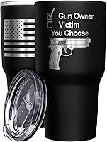Vista 55 de We The People Holsters - Vaso térmico de 30 onzas, Únete o Muere, Negro