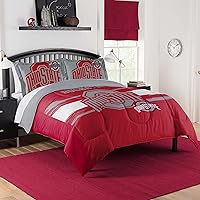 Vista 29 de Juego de Edredón Arkansas Razorbacks – Ropa de Cama Razorbacks para Dormitorios, Habitaciones de Huéspedes, RVs, Acampadas y Decoración para el Día
