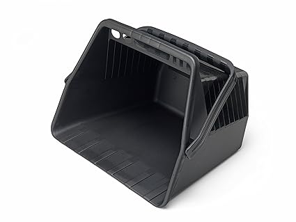 Addis Garden Leaf Lawn Cuttings Scoop, Black