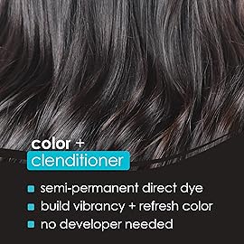 Keracolor Clenditioner ONYX Hair Dye - Semi Permanent Hair Color Depositing Conditioner, Cruelty-free, 33.8 Fl Oz
