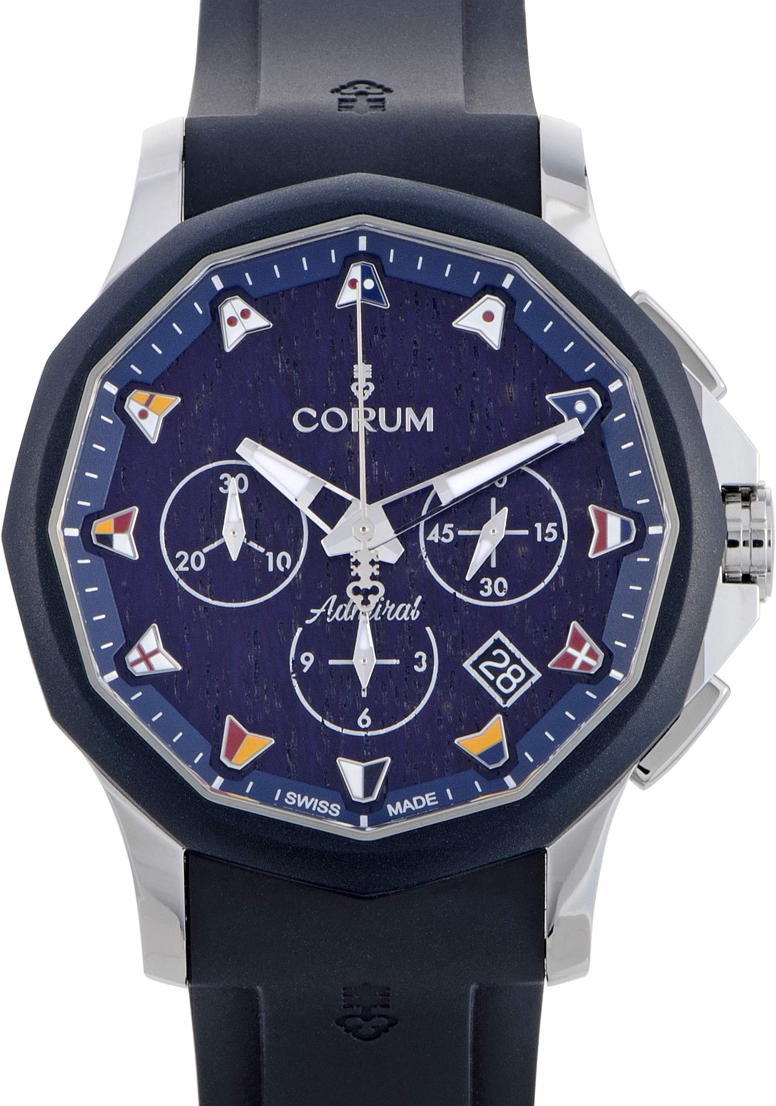 Corum Admiral Legend 42 Chronograph Watch A984/03597-984.113.22/F373 WB12
