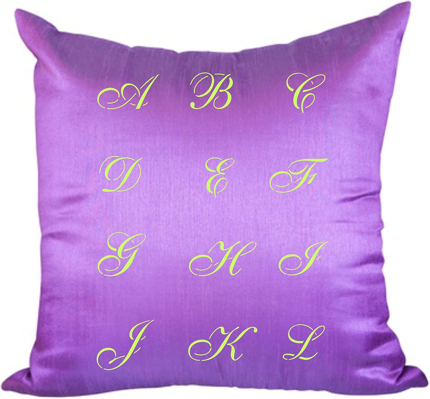 1½" Cursive Stencil, 10 x 12.5 inch (L) - Letters Alphabet ABC Font Stencils Template for Painting