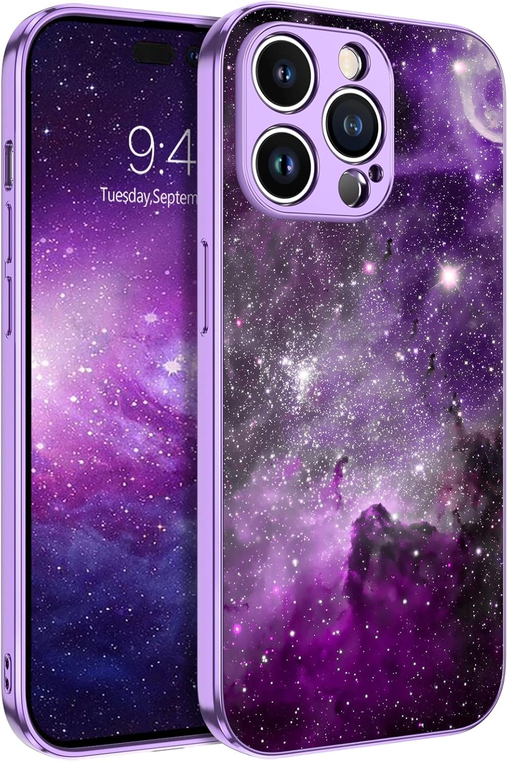 BENTOBEN iPhone 14 Pro Max Case, Slim Fit Glow in The Dark