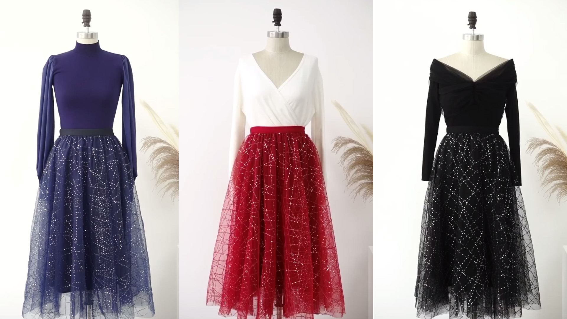 新品HTH glitter tiered skirtお値下げ交渉可♪ glitter tiered