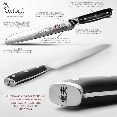 Miniatura 31 de Oxford Chef - Cuchillo
