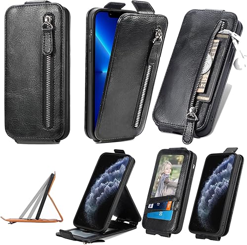 Funda compatible con Xiaomi Poco X3 NFC, funda con función atril, tarjetero, compatible con Xiaomi Poco X3 ProPoco X3 de piel sintética, cierre