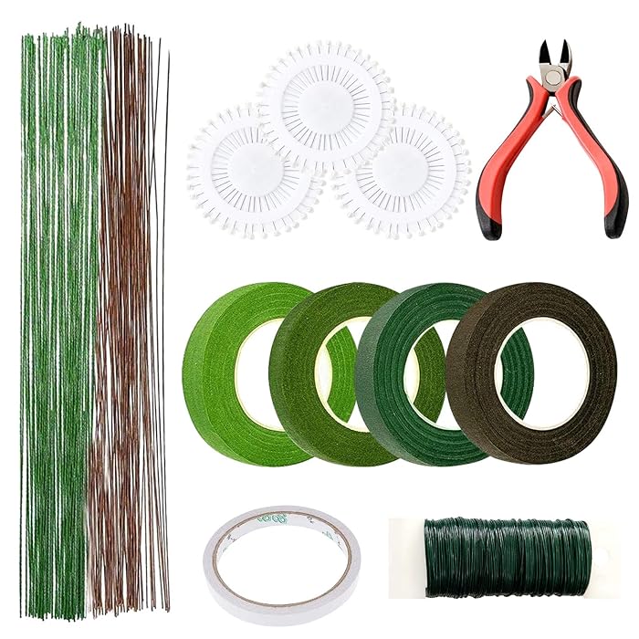 Buy Floral Wire and Tape Floral Arrangement Tools Wreath Making Kit