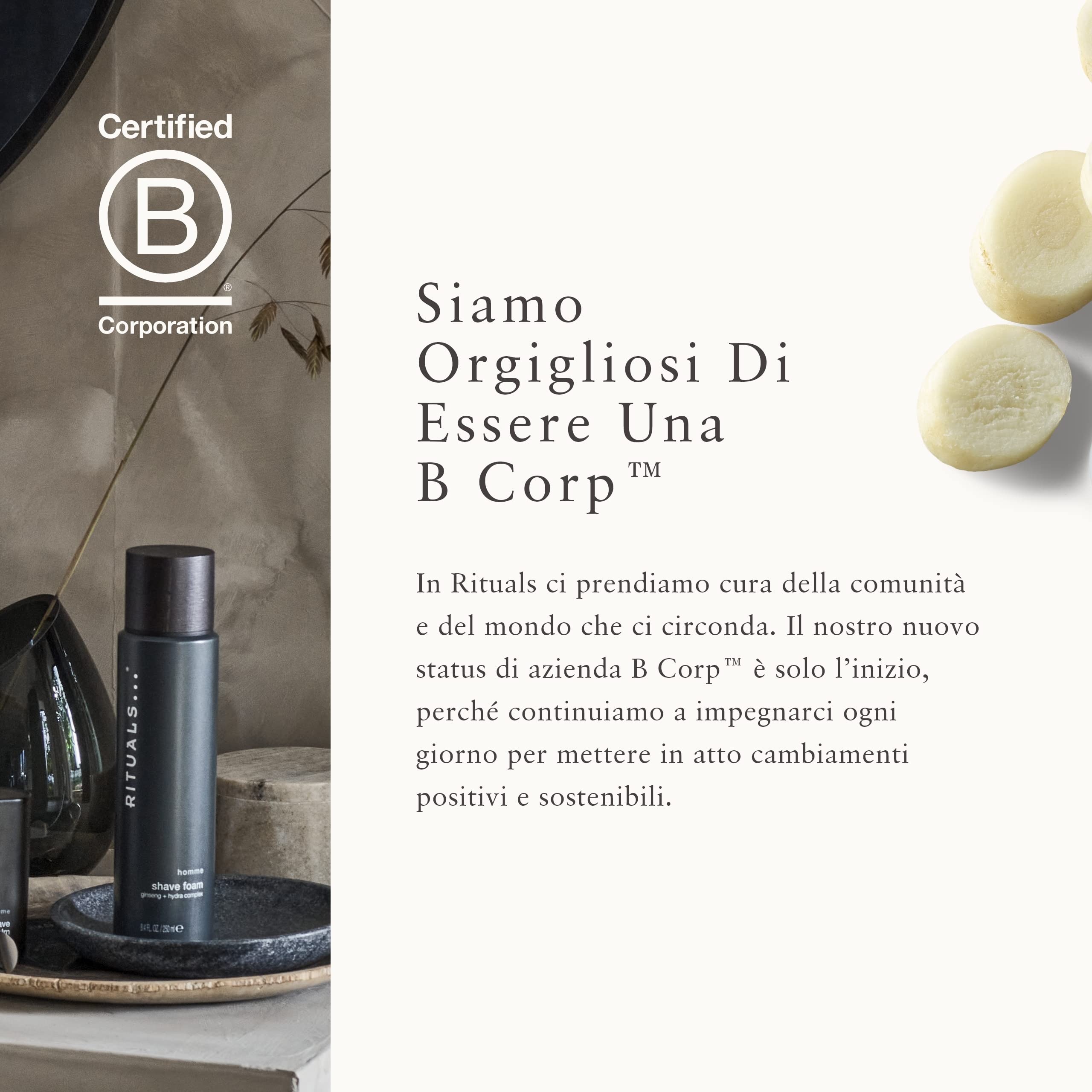 Rituals Schiuma da Barba della Homme Collection, Con Ginseng ‒ Proprietà Nutrienti e Rinvigorenti con Complesso Idratante