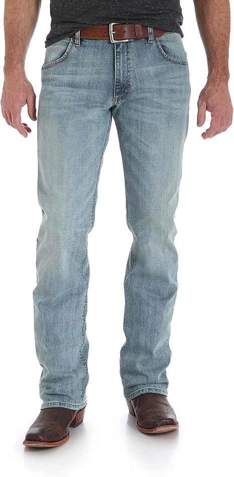Wrangler Men's Tall Size Retro Slim Fit Boot Cut Jean