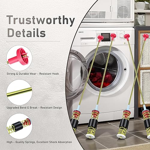 Miniatura 3 de DC97-16350V Barra de suspensión para lavadora, versión mejorada ultraduradera, compatible con Sam-sung WA54R7200AWUS WA54R7600ACUS WA54R7600AWUS