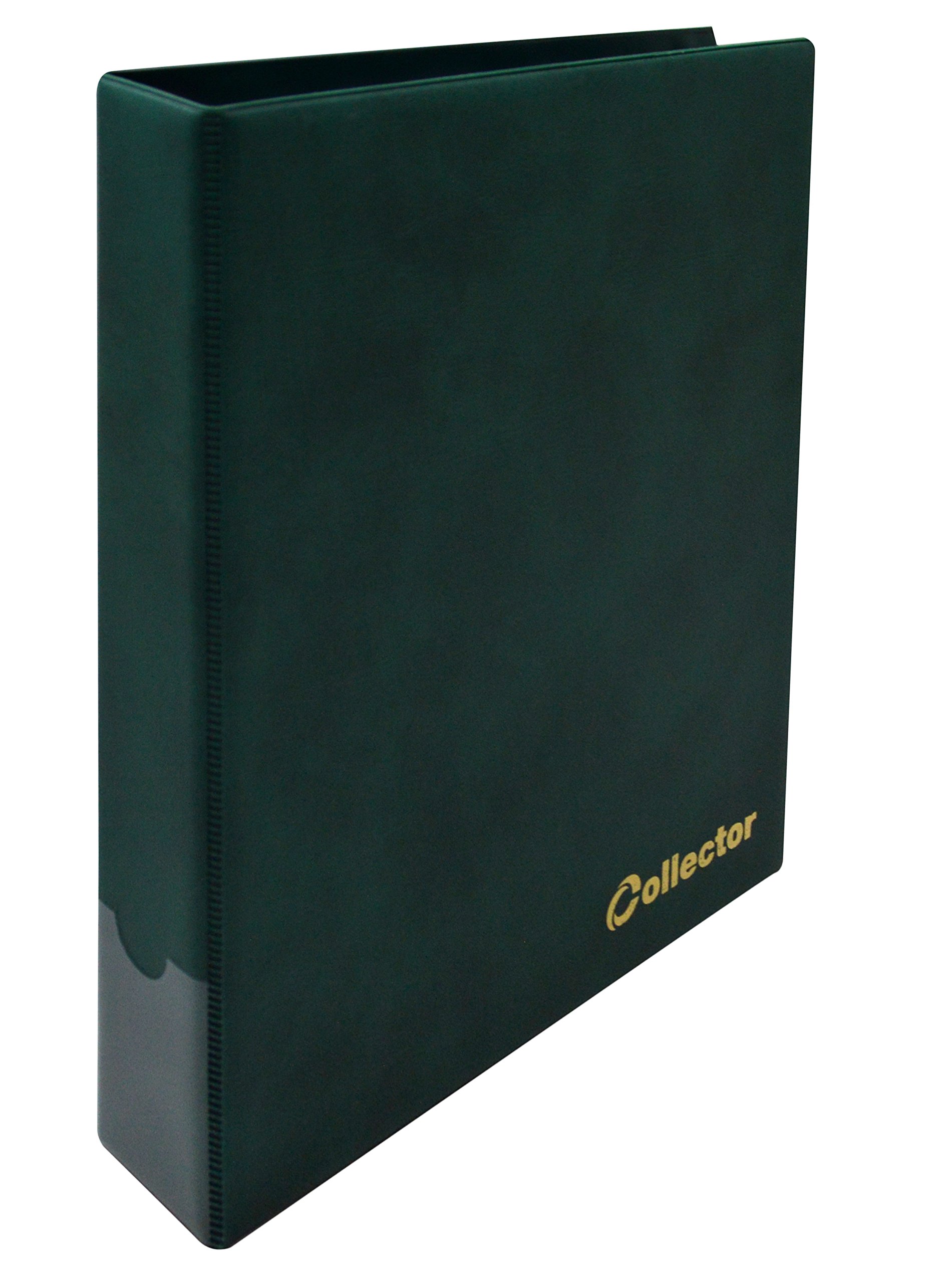COLLECTOR - Album con custodia per banconote, 10 pagine e 10 divisori, capacità molto ampia (Verde)