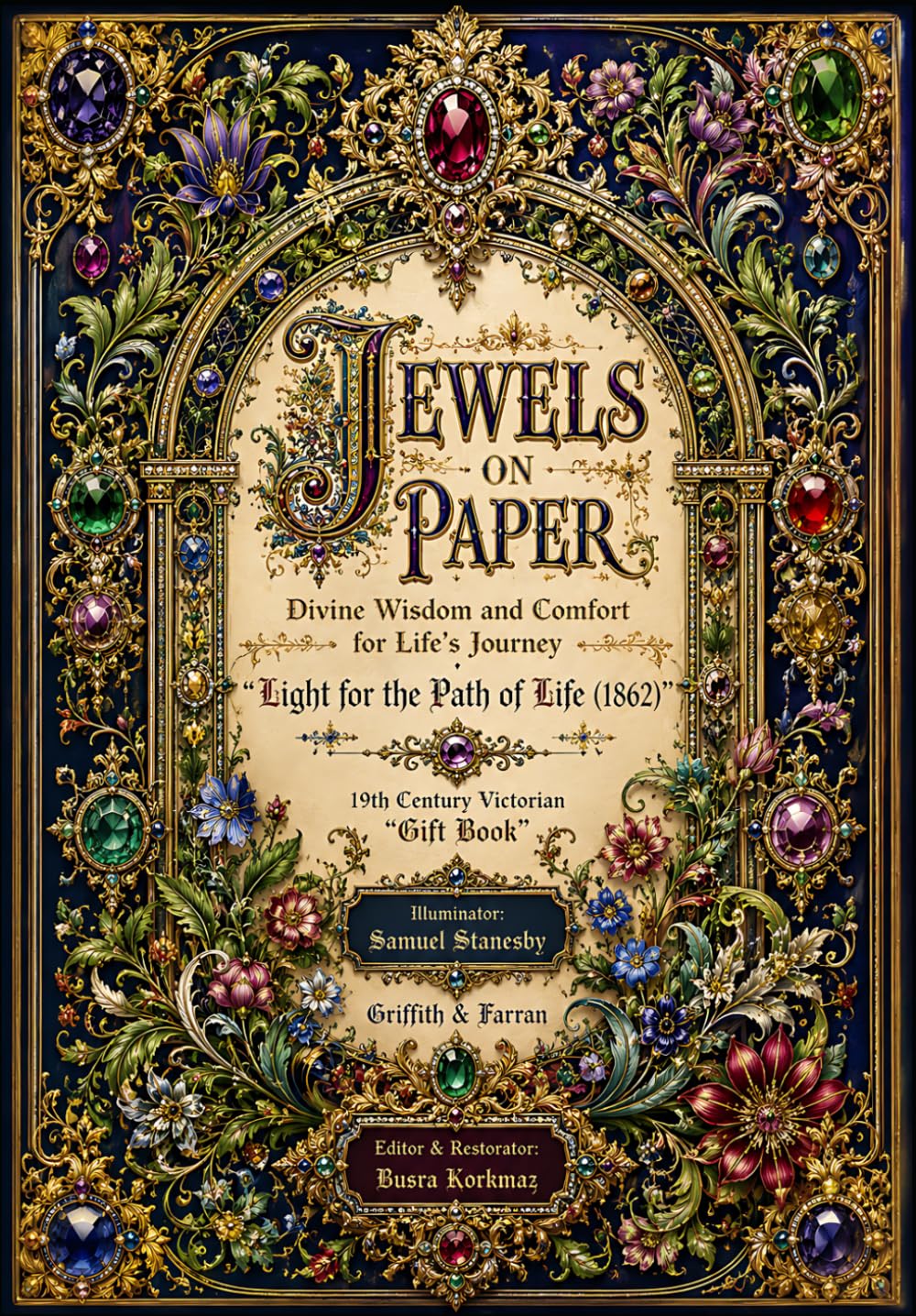 Jewels on Paper: Divine Wisdom and Comfort for Life’s Journey - "Light for the Path of Life (1862)" - 19th Century Victorian Gift Book