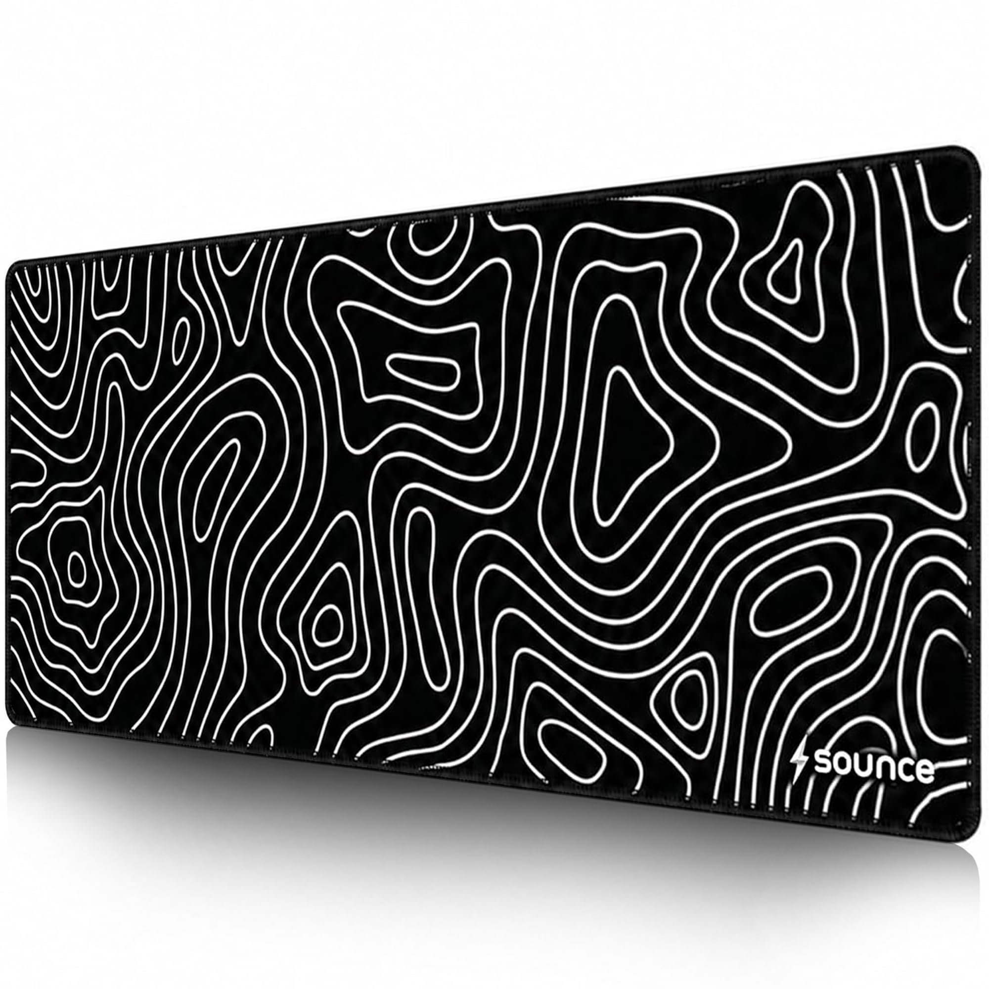 Sounce Extended Gaming Mouse Pad | Large Desk Pad with Stitched Edges & Non-Slip Rubber Base | for Computer, Laptop, Keyboard | Office & Home | 800 x 300 x 2 mm — Amazon image 12