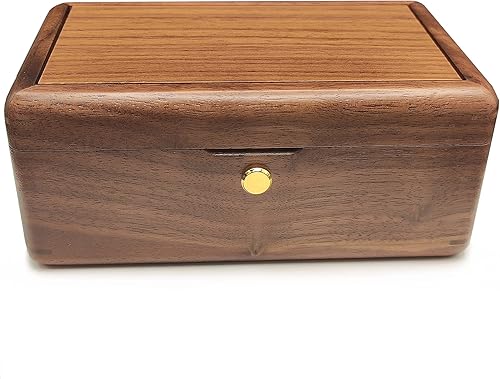 Miniatura 2 de Caja de música de madera maciza con marco de fotos, el mejor regalo para Navidadcumpleañosdía de San ValentínDía de la Madre, Tune of Mariage