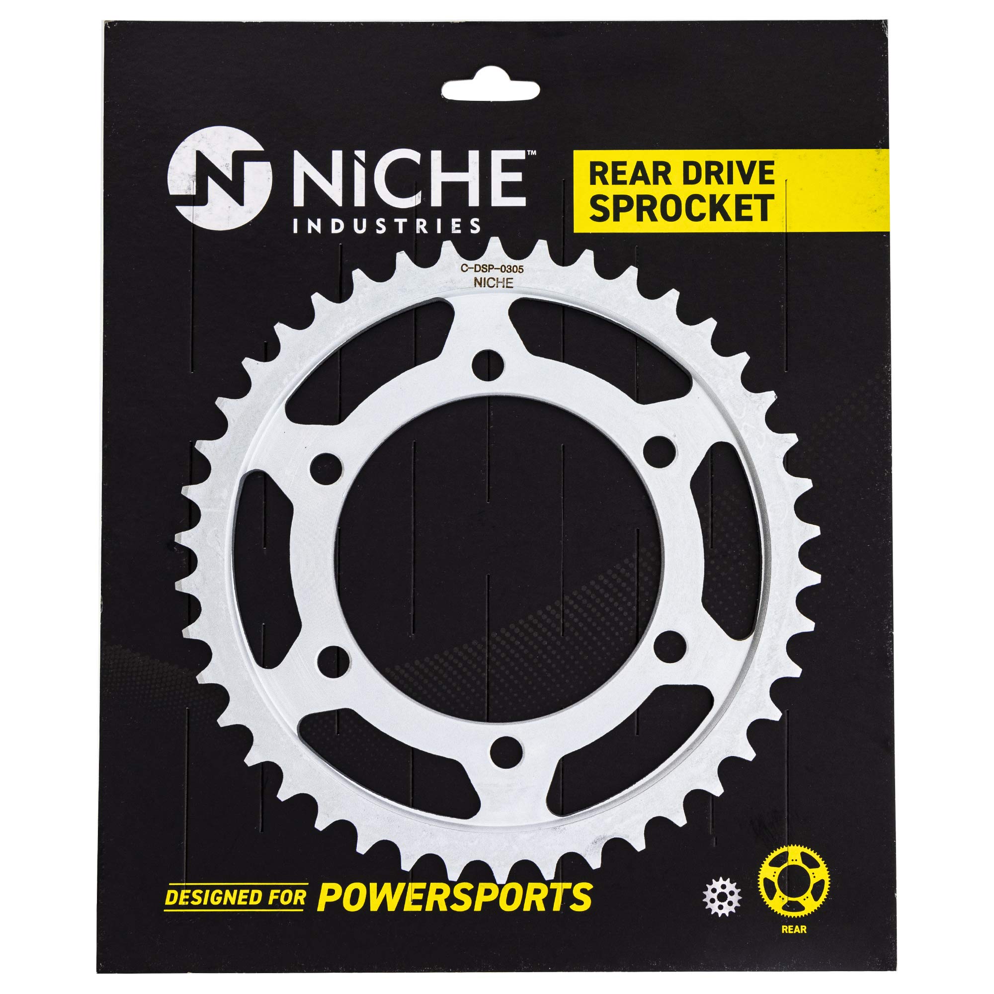 NICHE Drive Sprocket & Chain Kit For Suzuki GSXR1000 | 17T Front / 42T Rear | 530VM-X X-Ring Chain, 114 Links