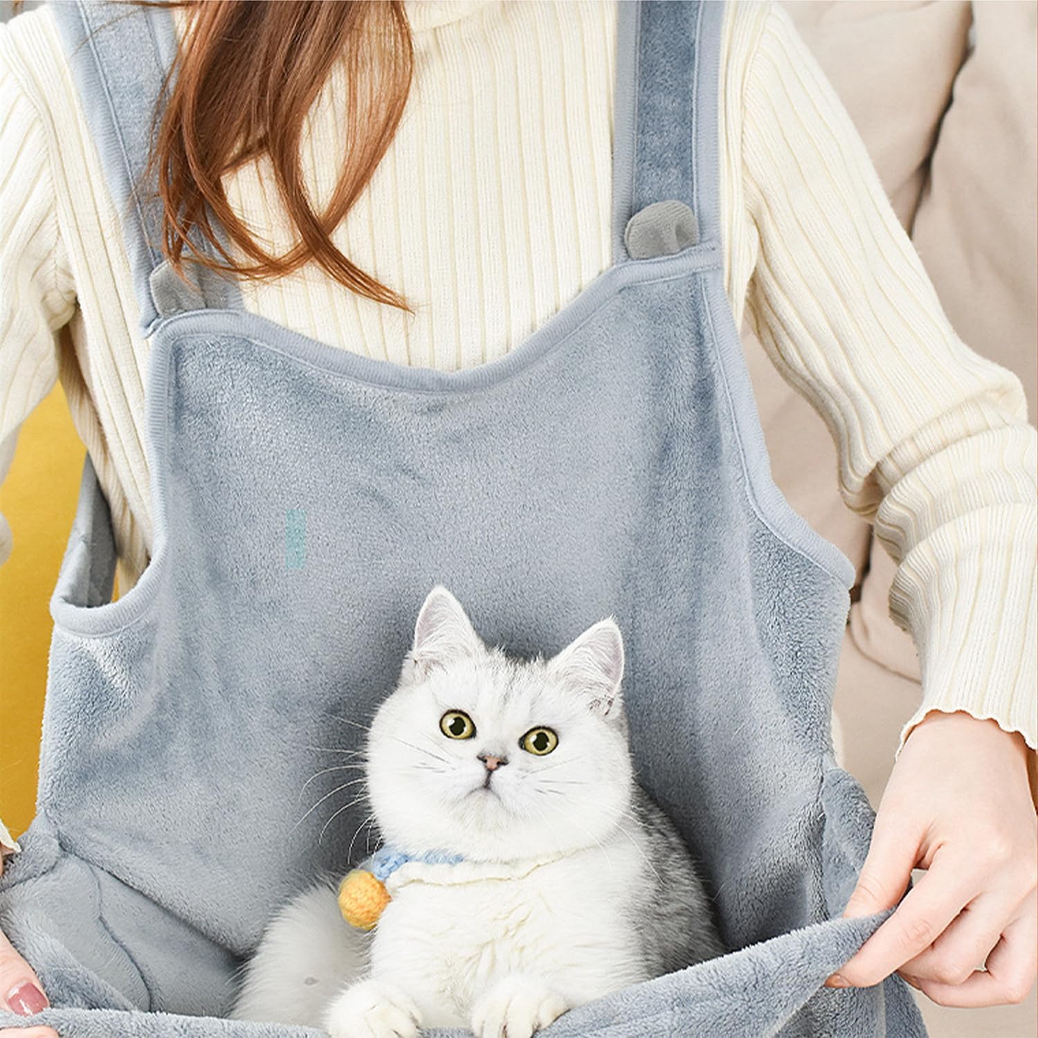 Adjustable Cat Apron Carrier, Pet Carrier Sleeping Bag