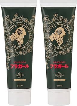 Amazon | フラガールカラートリートメント アッシュブラウン【同色2本