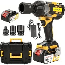 Cordless Impact Wrench 3/4,1100Ft-lbs High Torque Brushless Impact Gun