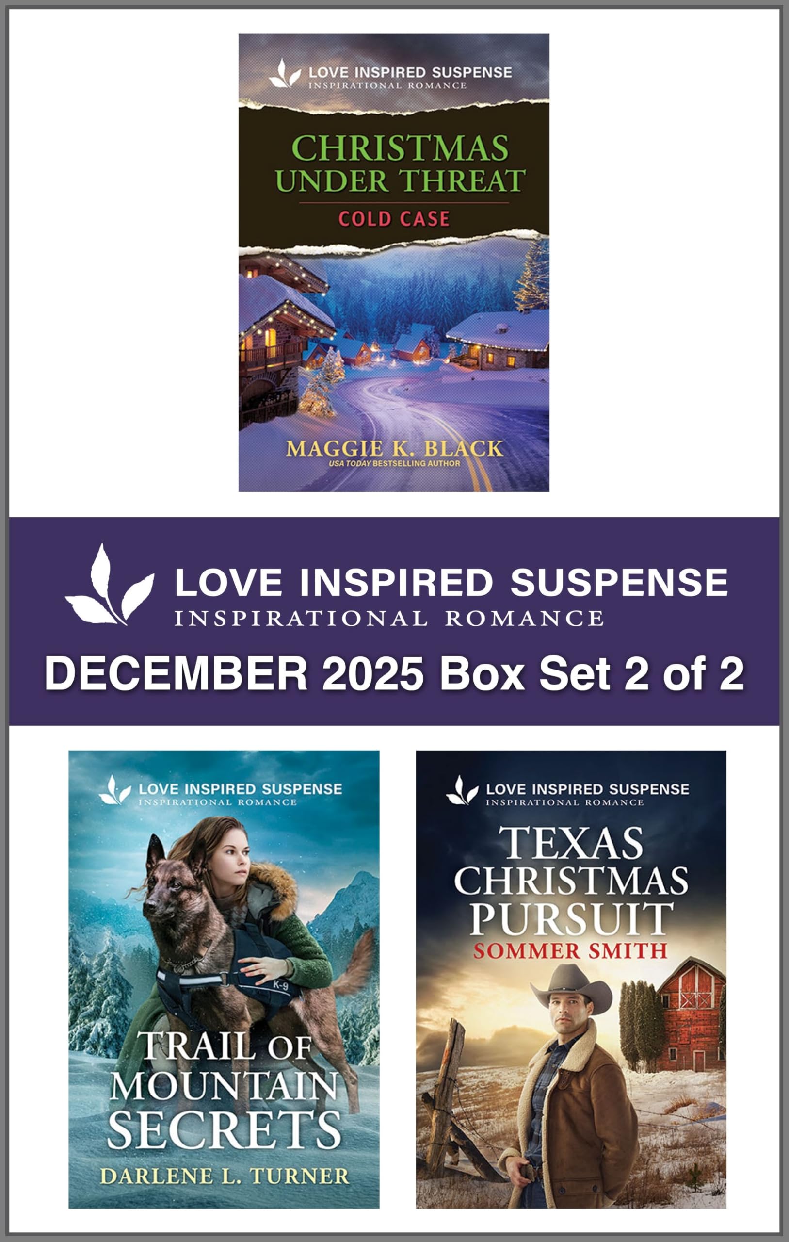 Love Inspired Suspense December 2025 - Box Set 2 of 2