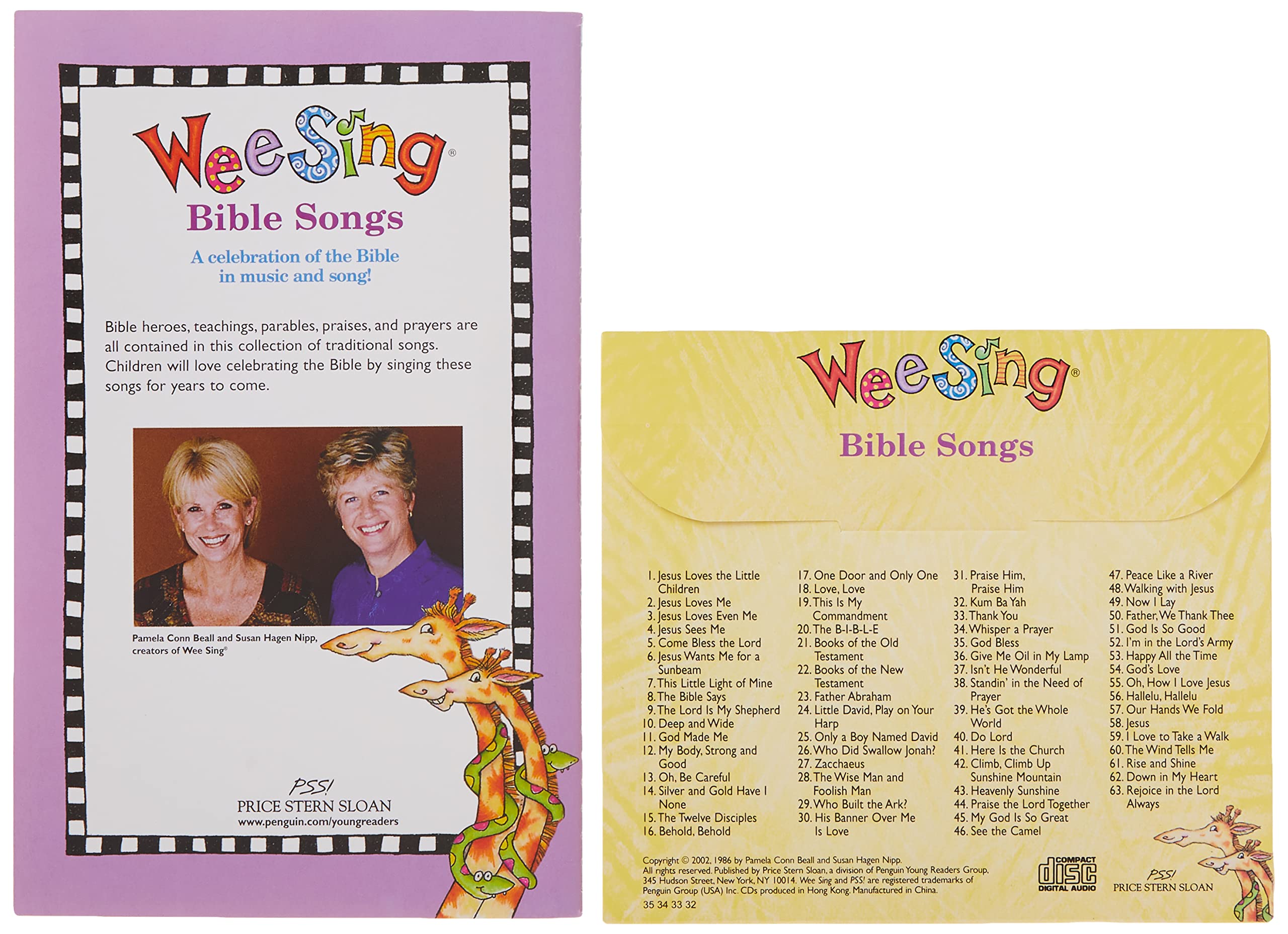 Wee Sing Bible Songs (Wee Sing) CD and Book Edition - Image 4