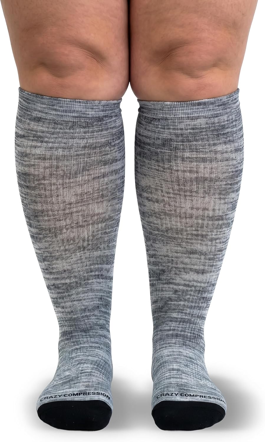 Crazy Compression Socks, Comfortable Support Socks for Recovery, Travel, Hiking, and Long-Hour Comfort w/Fun Designs